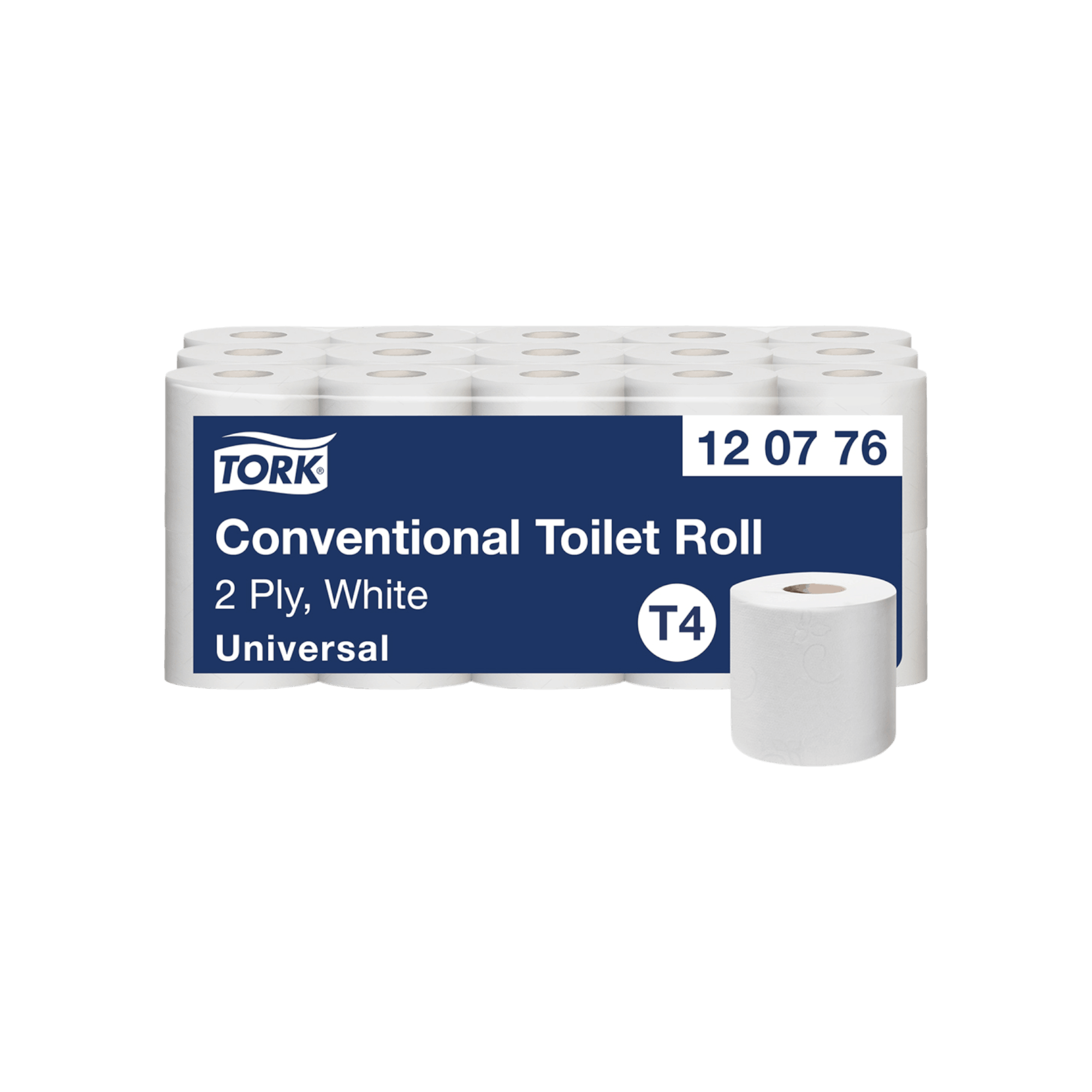 Tork Kleinrollen Toilettenpapier Weiß T4