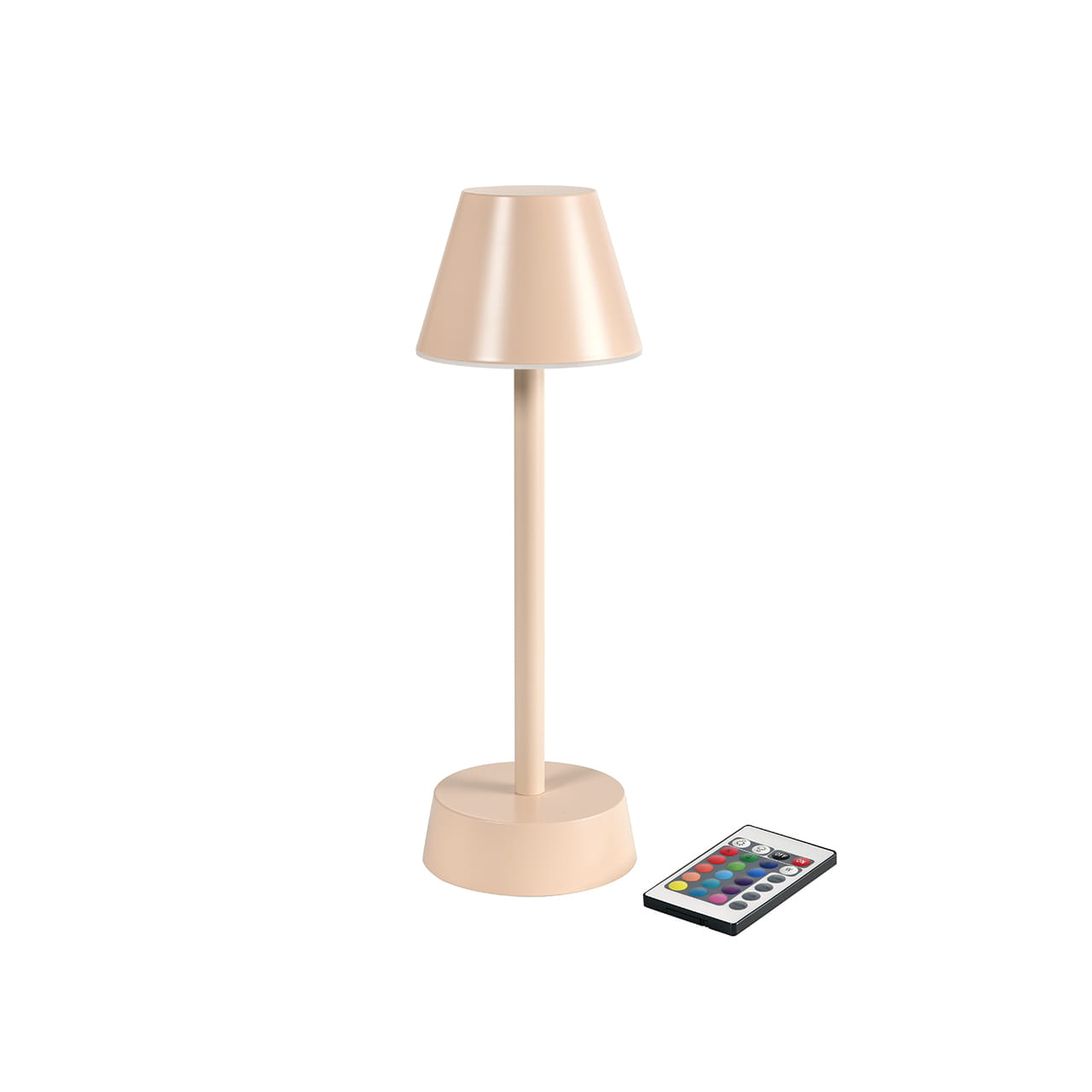 LED Lampe kabellos Zelda 32 x Ø 10,3 cm 14 Std. Soft Pink