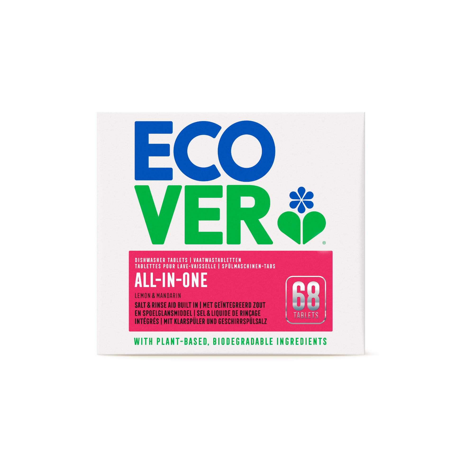 ECOVER® All-in-One Spülmaschinen-Tabs