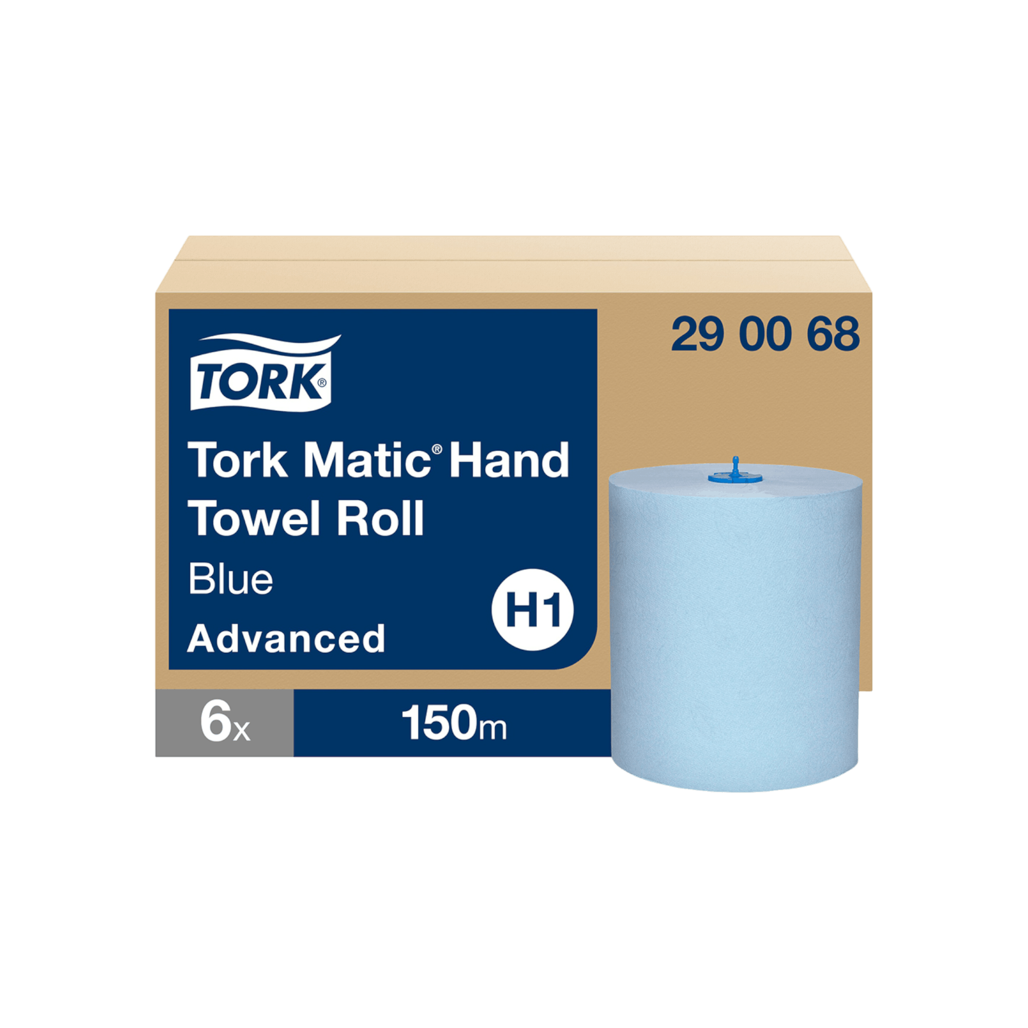 Tork Matic blaues Rollenhandtuch