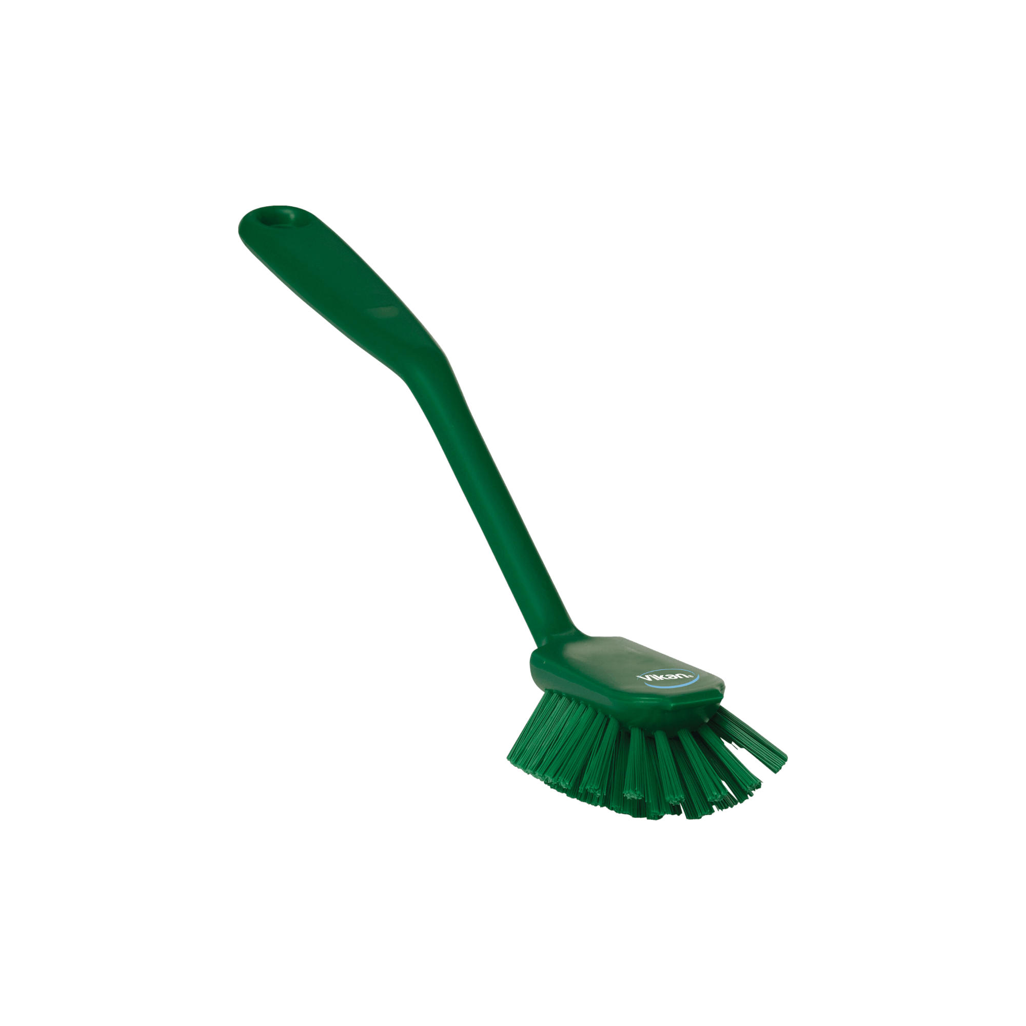 Spülbürste mit Kratzkante, 280 mm, medium, Grün