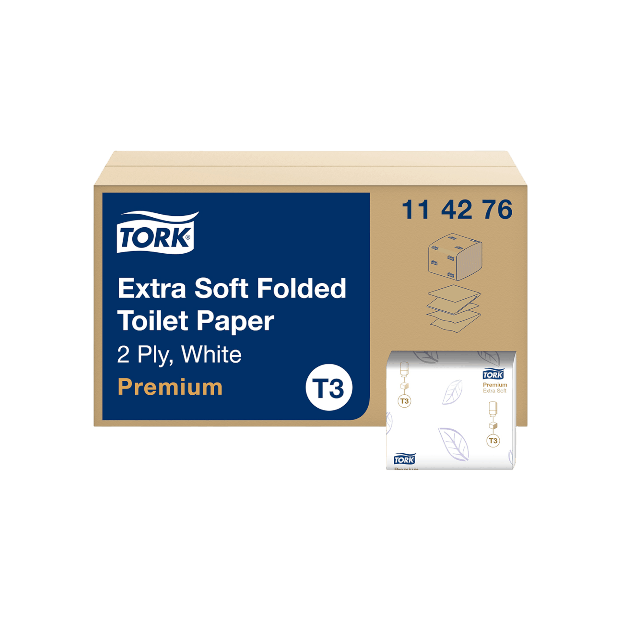 Tork extra weiches Einzelblatt Toilettenpapier Premium