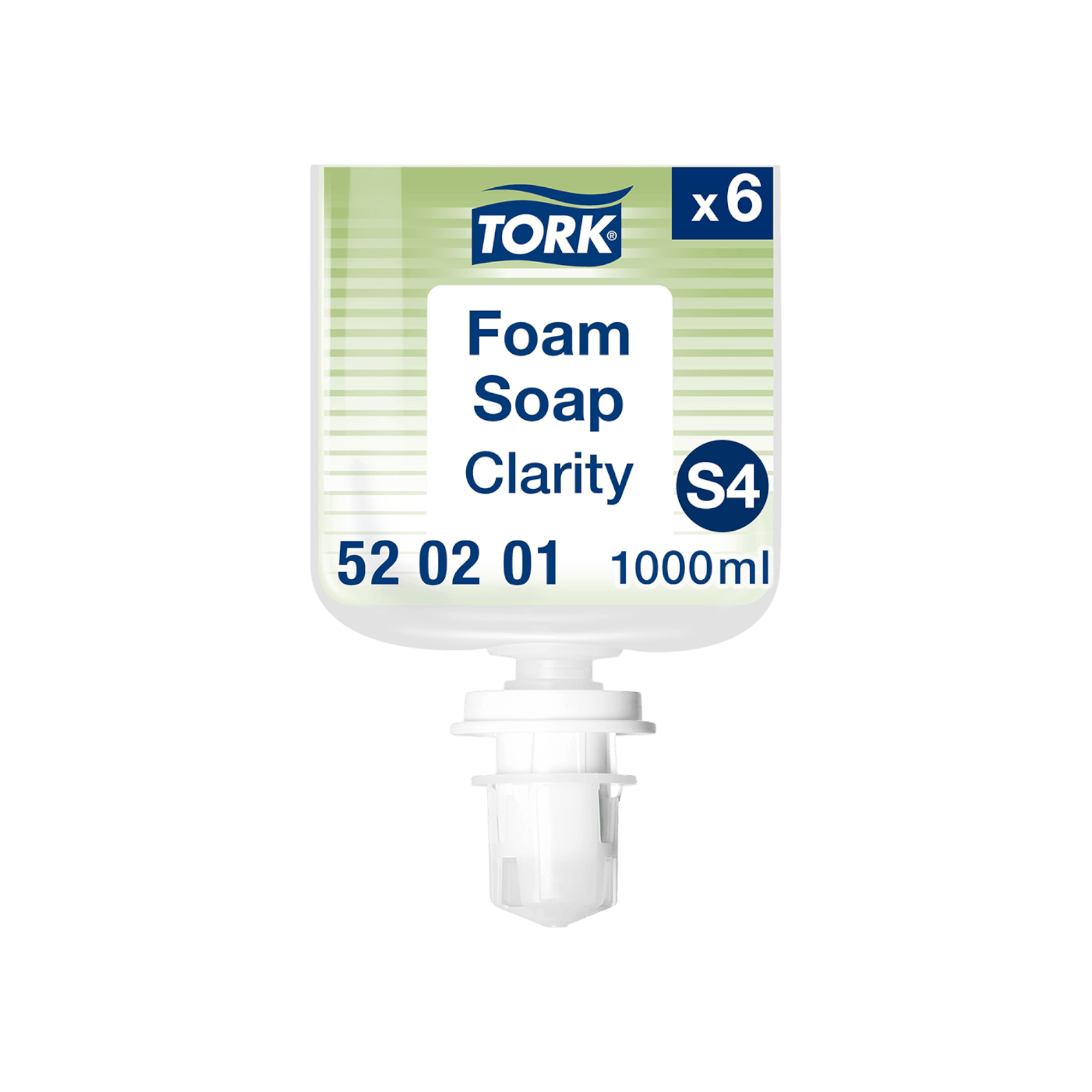 Tork reine Schaumseife, nachhaltige Formel, 6 × 1.000 ml