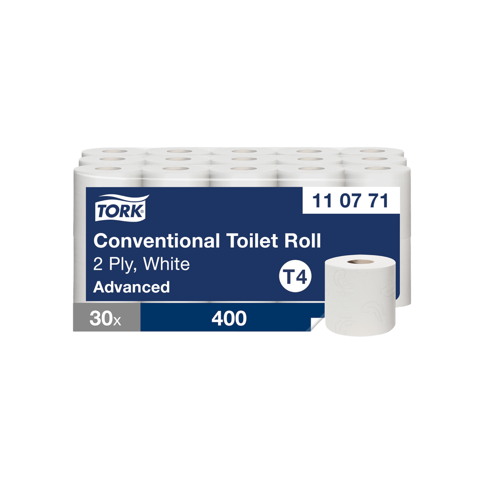 Tork Kleinrollen-Toilettenpapier ‚Äì 2-lagig