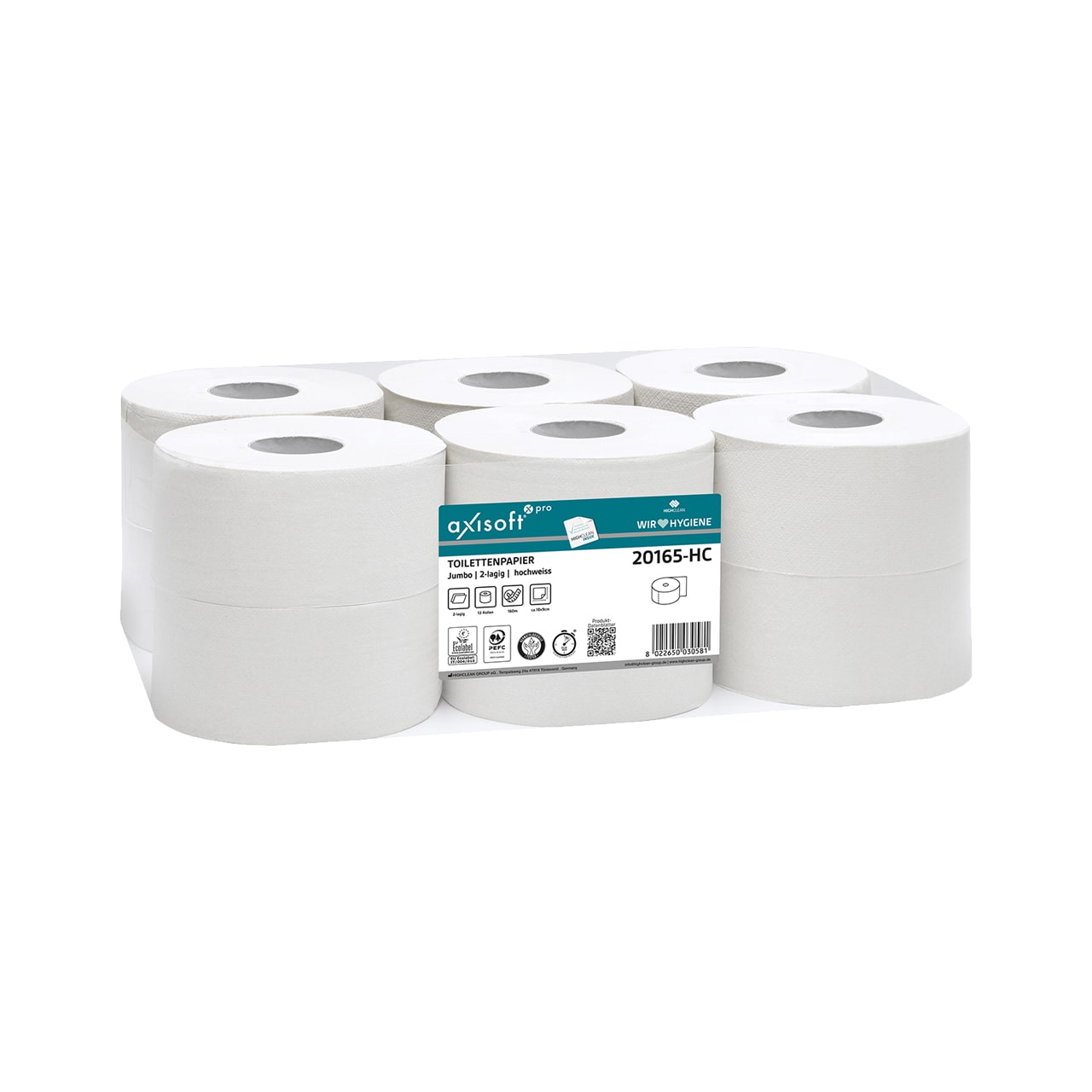 axisoft® pro - Toilettenpapier Mini Jumbo
