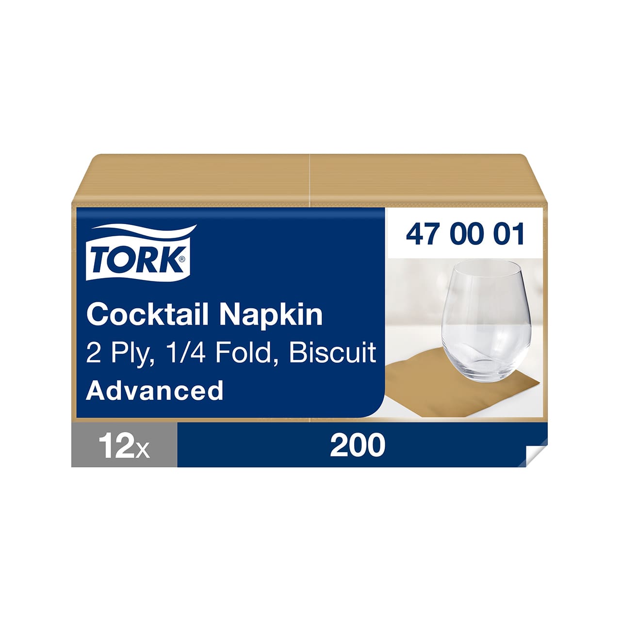 Tork Cocktailservietten Biscuit Tork Cocktailservietten Biscuit