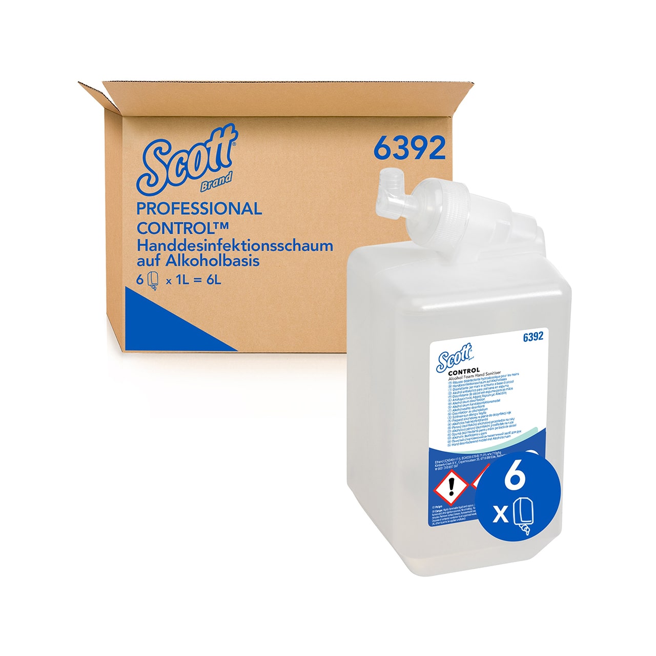 Scott® CONTROL Handdesinfektionsschaum