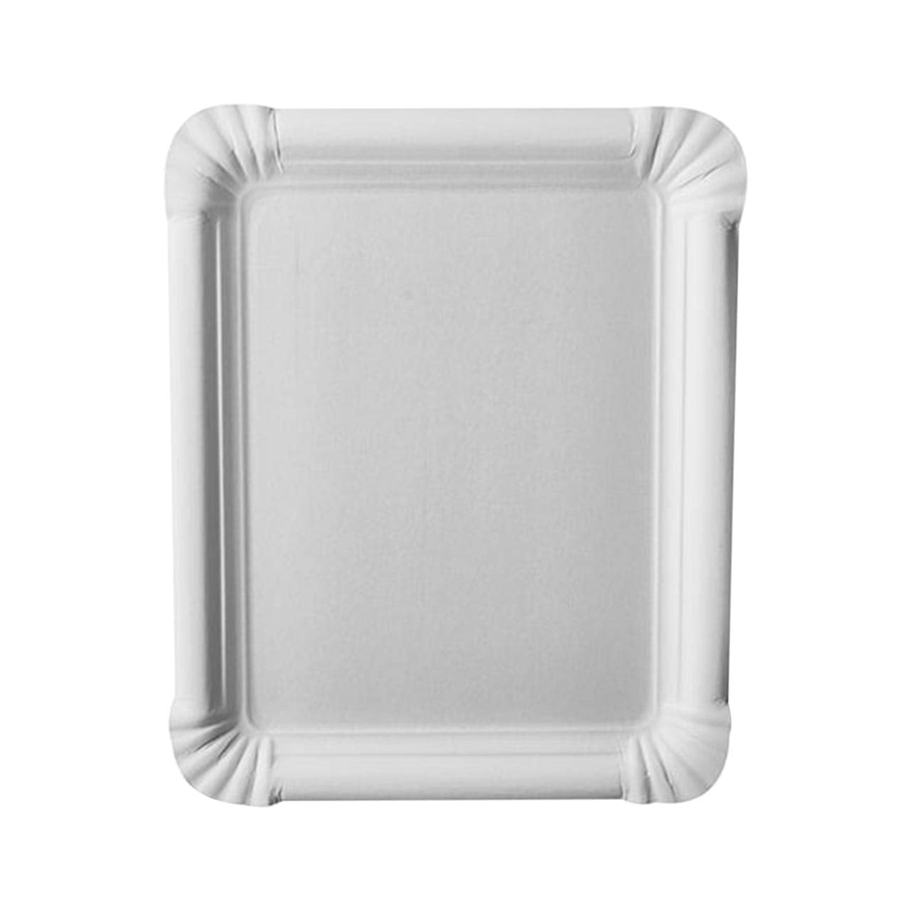 Pappteller eckig "pure" 16,5 x 20 cm, weiss Pappteller eckig "pure" 16,5 x 20 cm, weiss