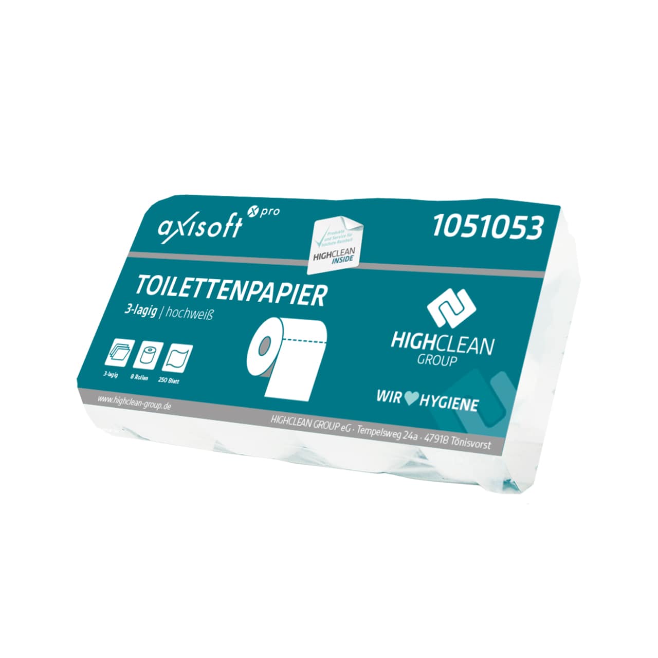 axisoft® pro – Toilettenpapier 3-lagig axisoft® pro – Toilettenpapier 3-lagig