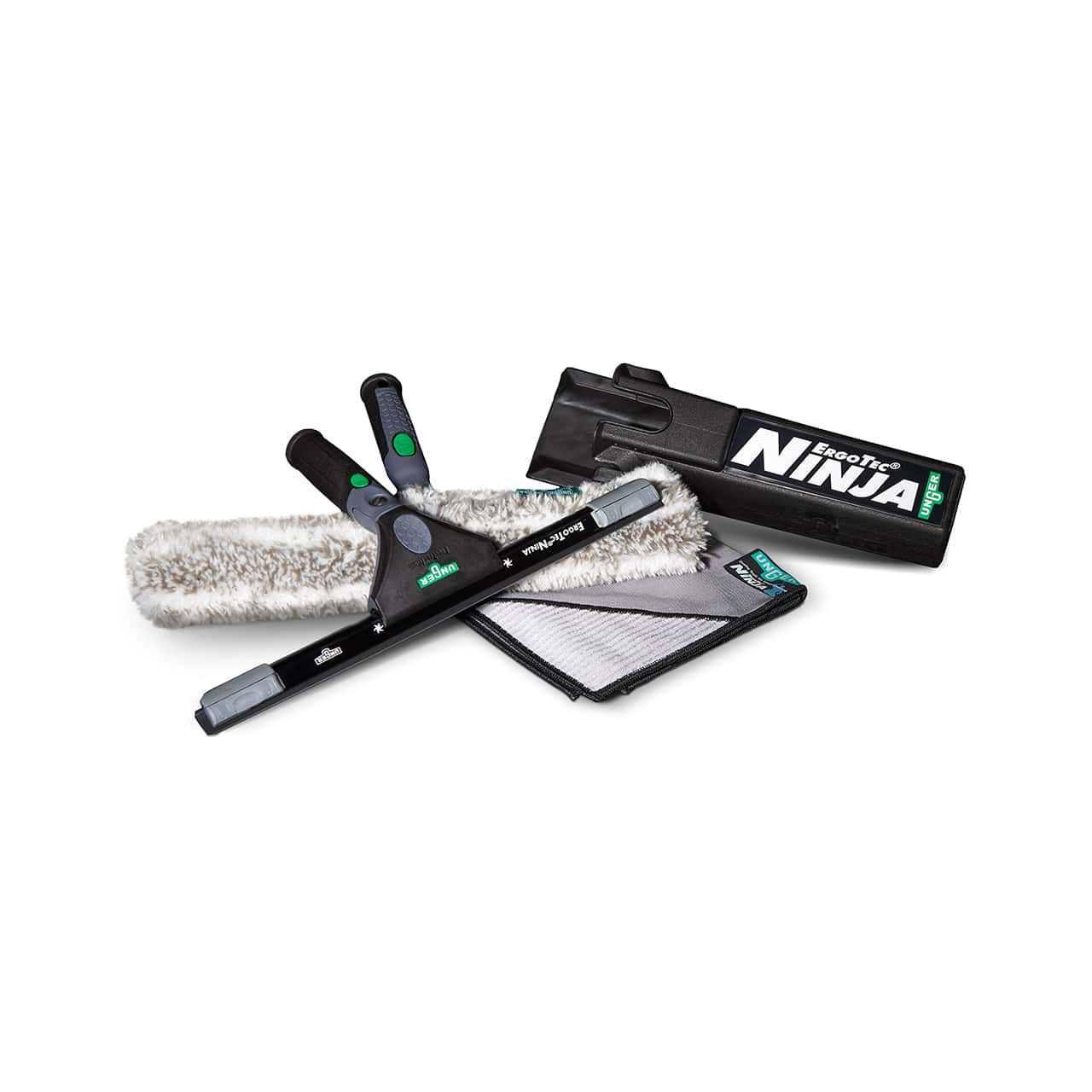 UNGER ErgoTec NINJA Advanced Set 4in1 UNGER ErgoTec NINJA Advanced Set 4in1