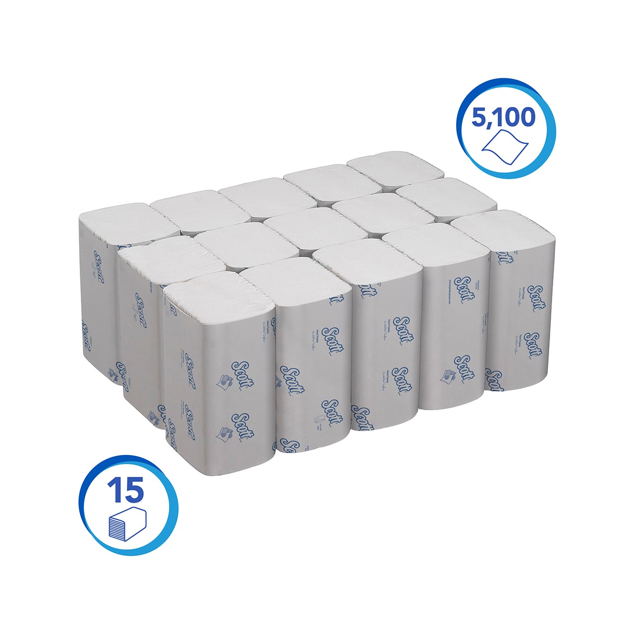 Scott® Essential™ Falthandtuch Interfold klein Scott® Essential™ Falthandtuch Interfold klein