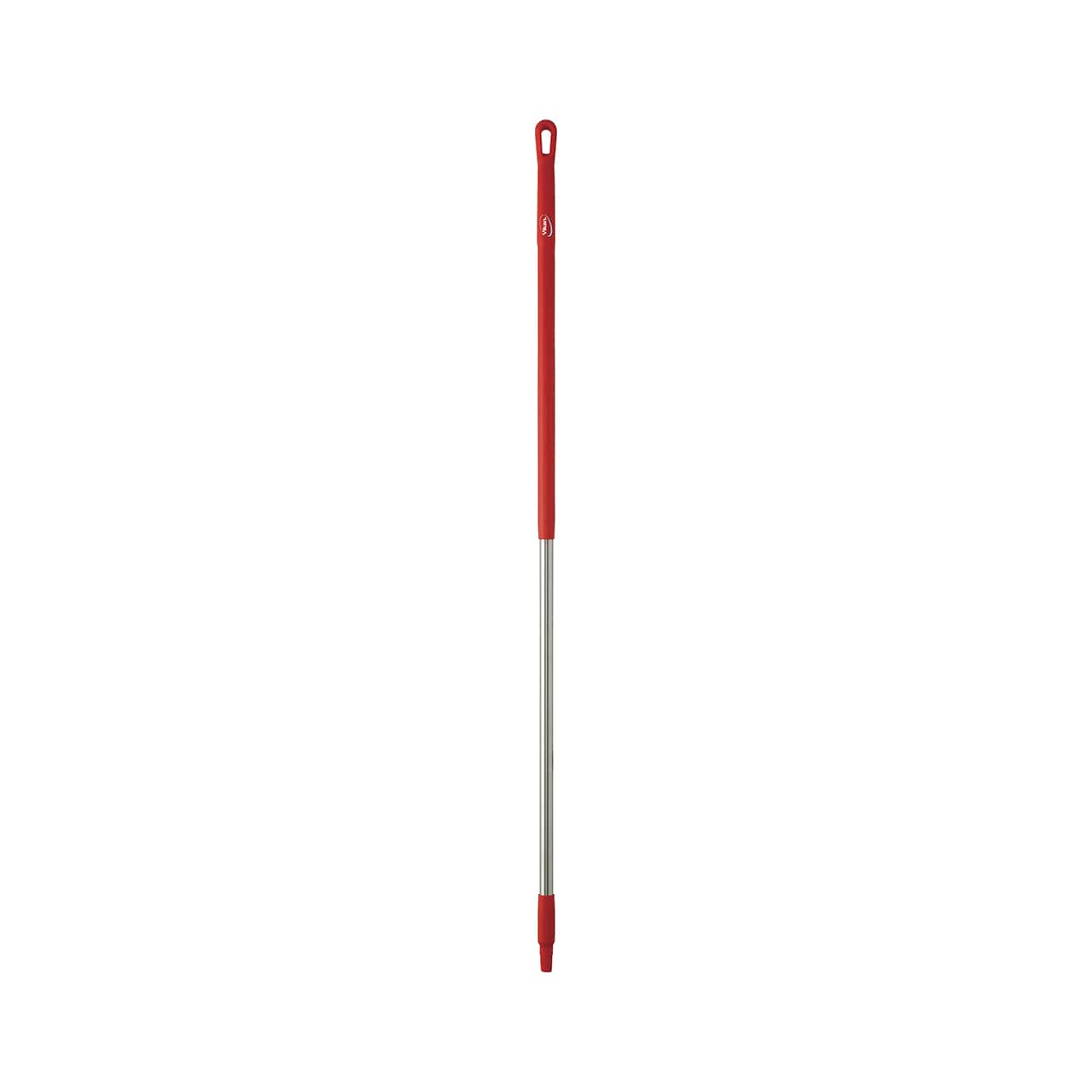 Ergonomischer Edelstahlstiel, Ø31 mm, 1510 mm, Rot

