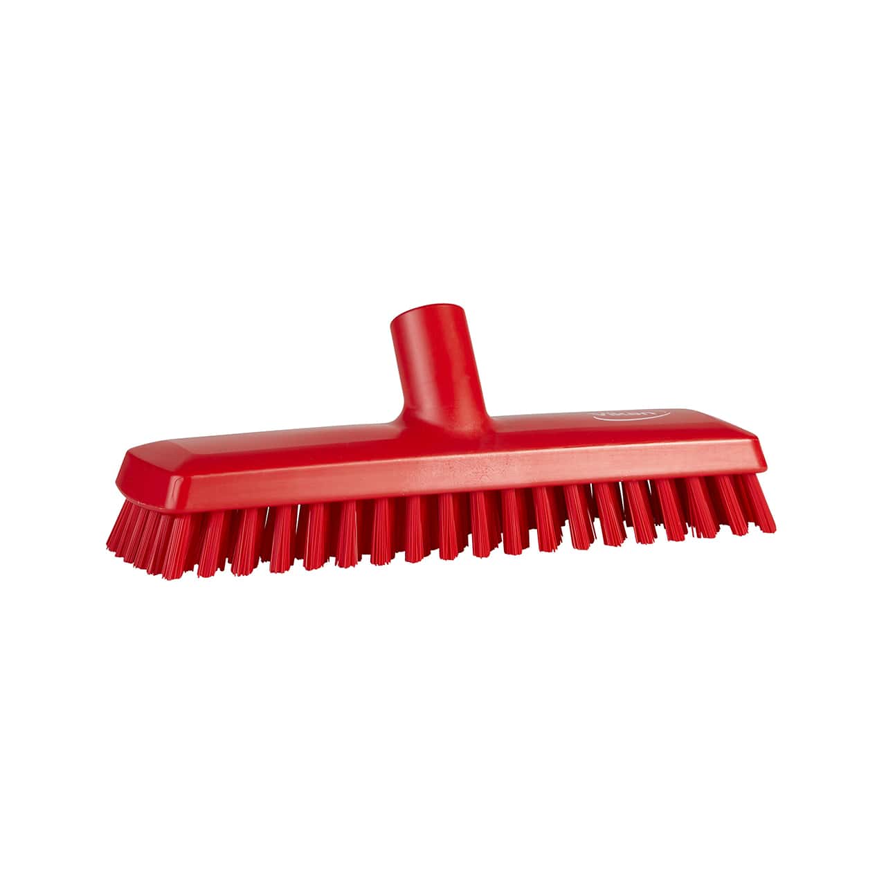 Vikan Schrubber mit Wasserdurchlauf, 270 mm, Extra hart, Rot