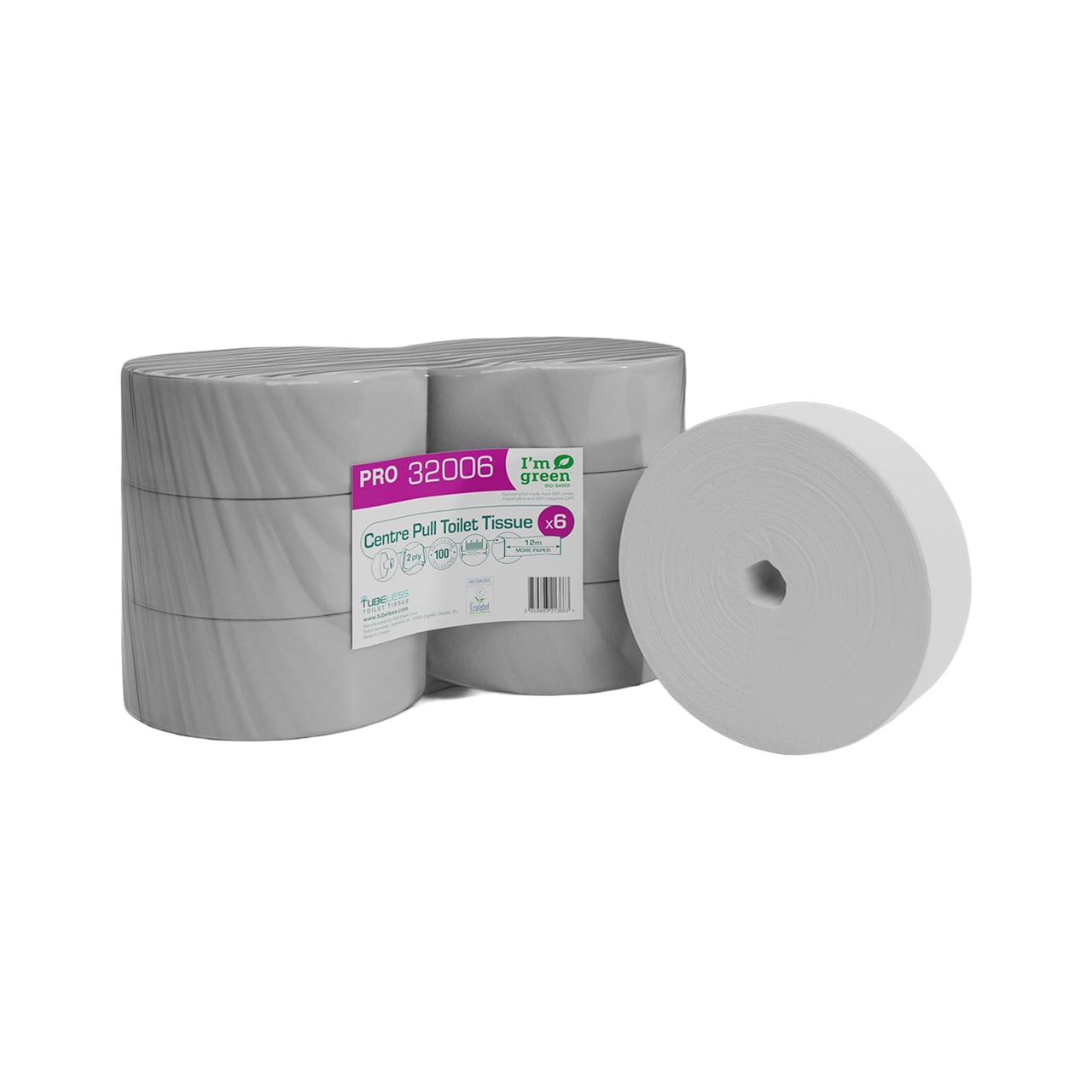 Tubeless CENTRE PULL TOILET PAPER 320