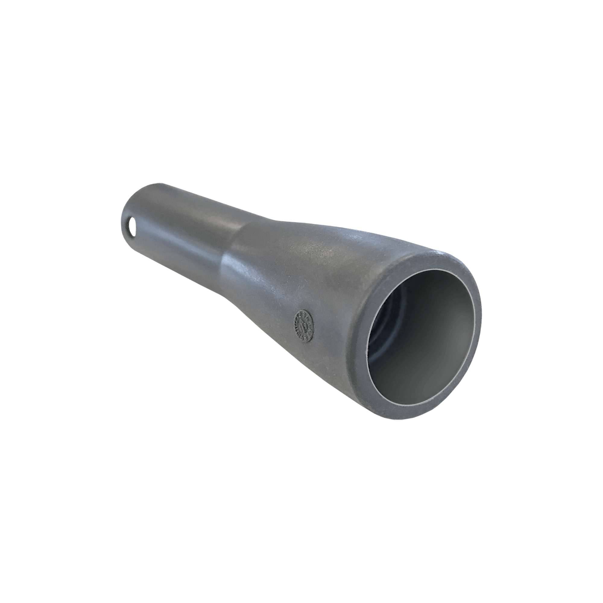 Metallfreies Adapterstück, von Gewinde zu Klick, Ø32 mm, 118 mm