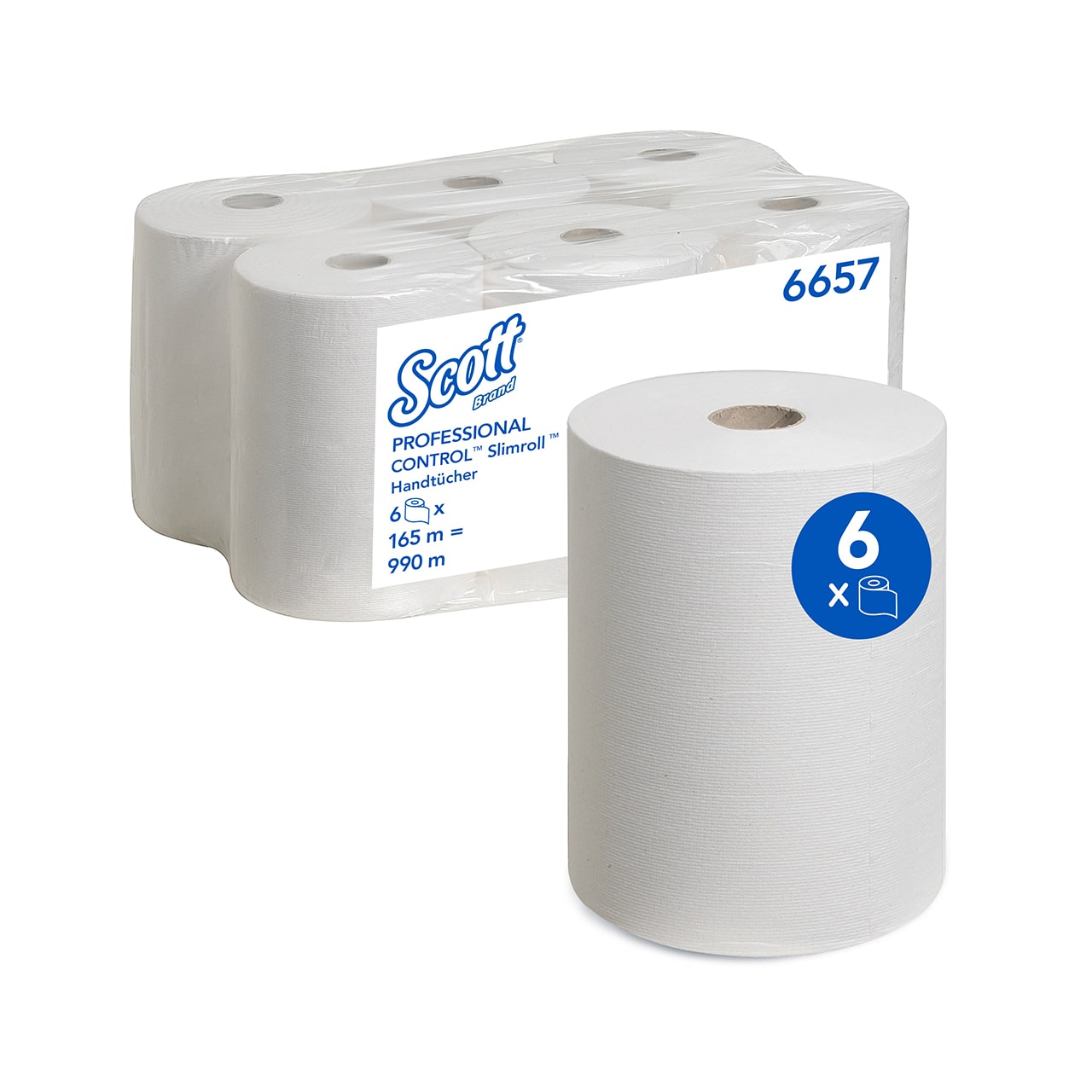 Scott® Rollenhandtuch Slimroll™ 1-lagig