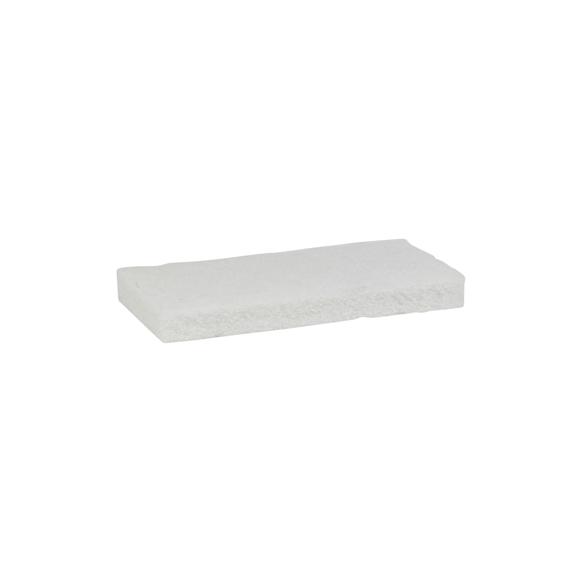 Pad, weich, 245 mm, Weich, Weiß
