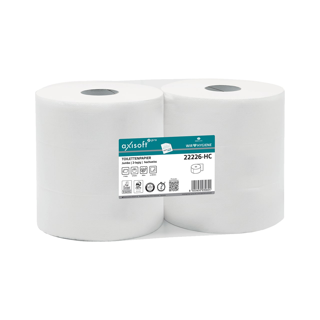 axisoft® pro - Toilettenpapier Maxi Jumbo