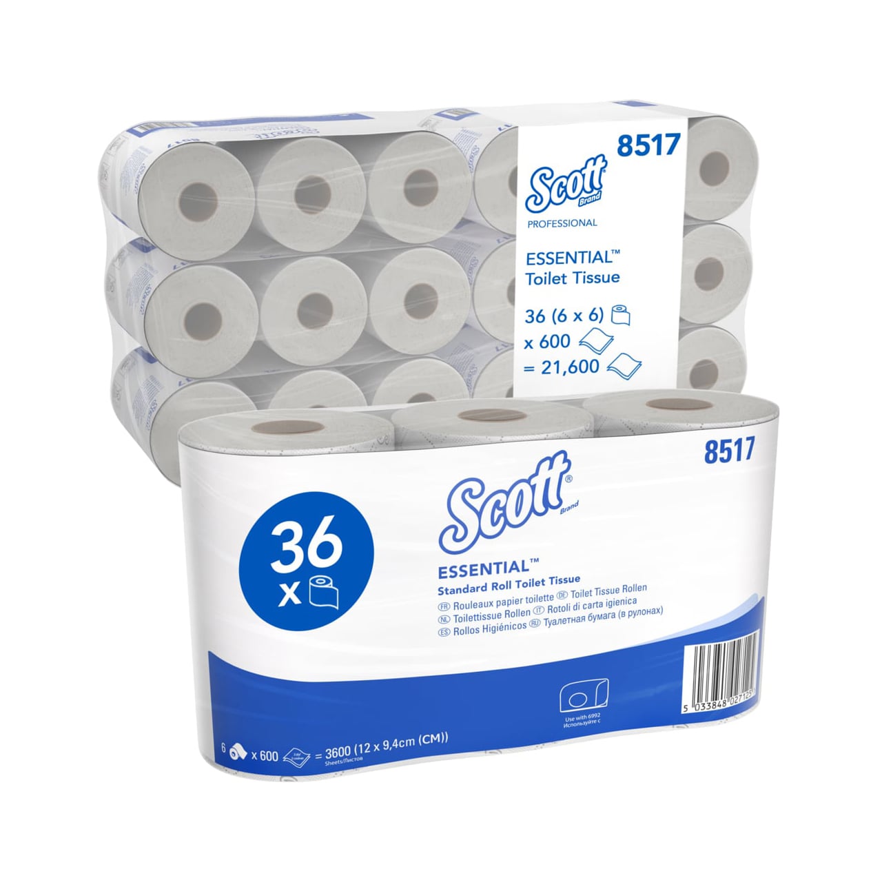 Scott® Essential™ Toilettenpapierrollen