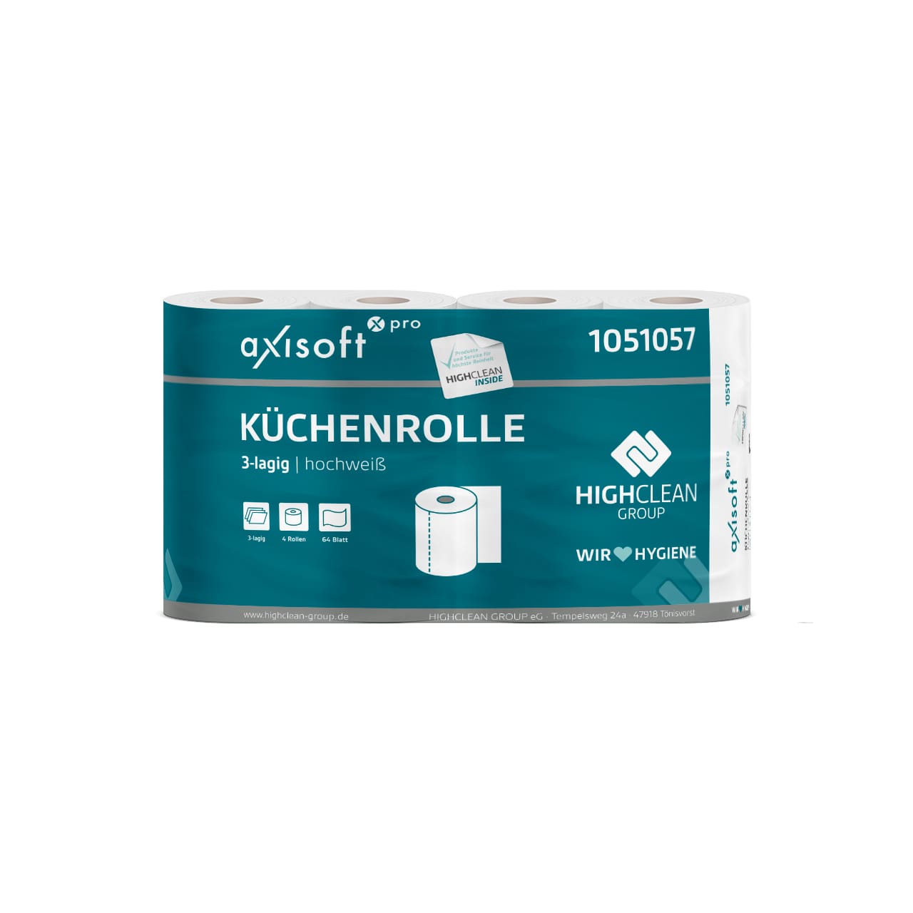 axisoft® pro – Küchenrolle axisoft® pro – Küchenrolle