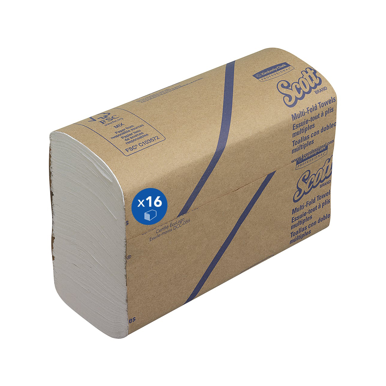 Scott® Handtücher - MultiFold / Weiß F1