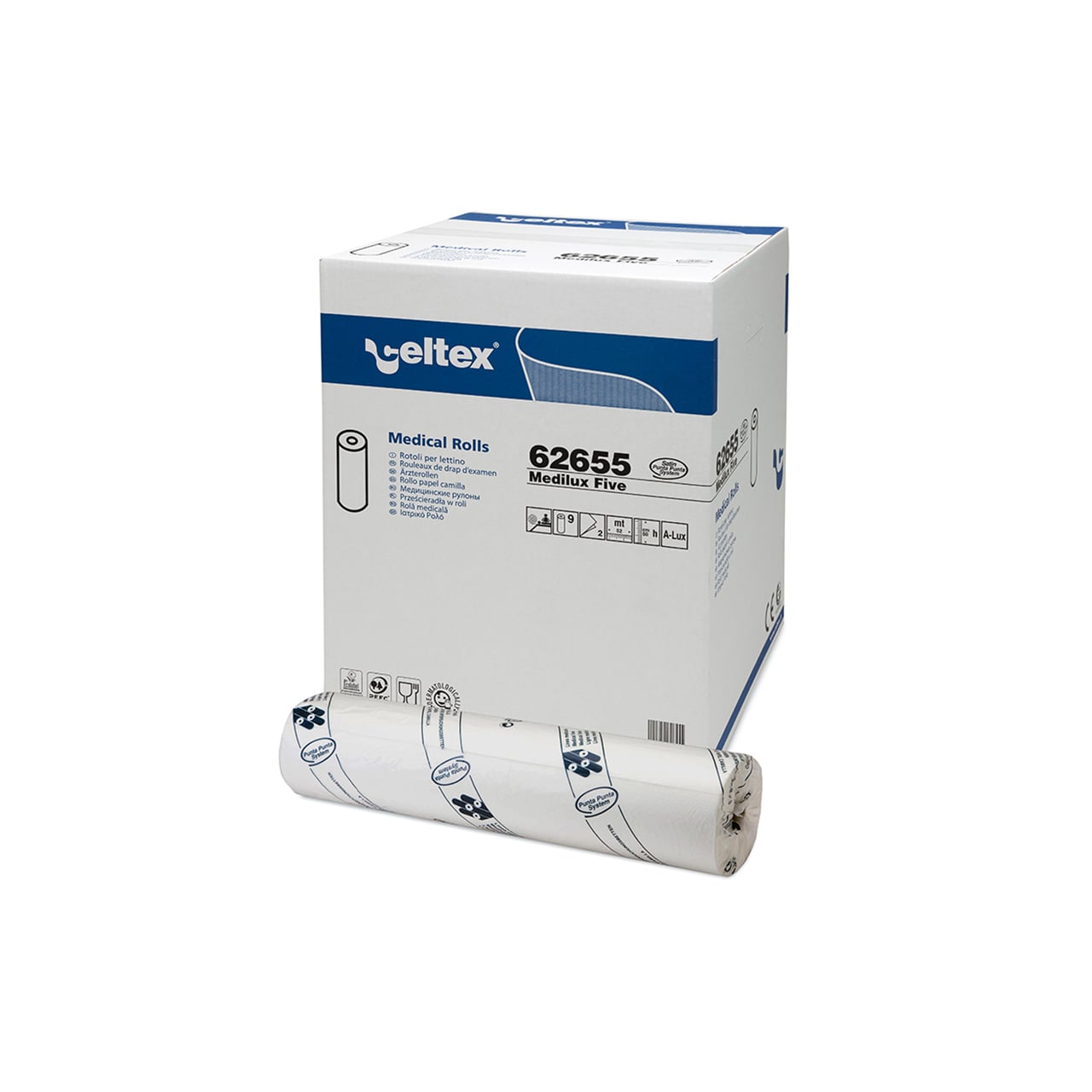 Ärzterolle Medilux Five 50 m x 50 cm 2-lagig Ärzterolle Medilux Five 50 m x 50 cm 2-lagig