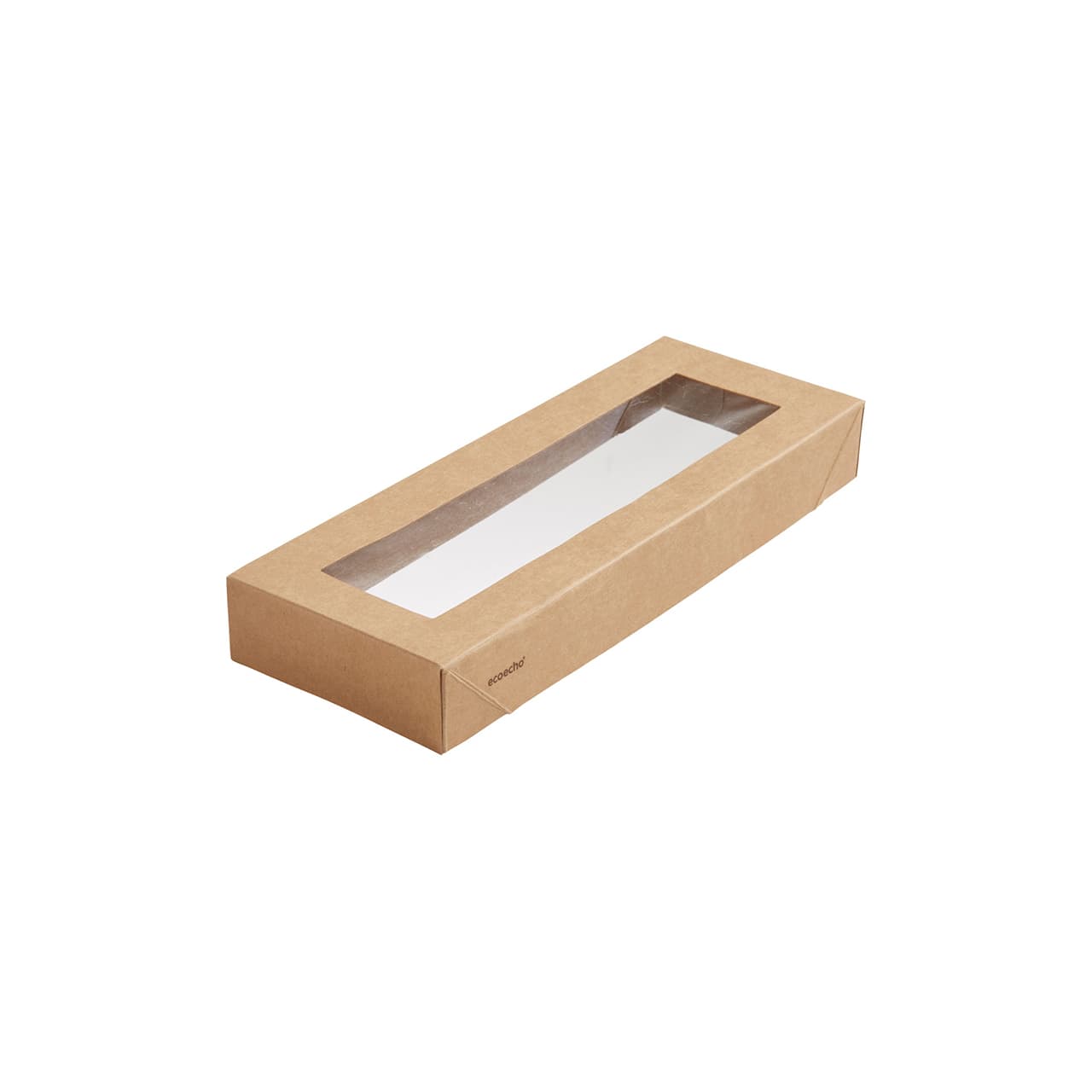 Viking Slim Brick Deckel mit Fenster 1100 ml Braun