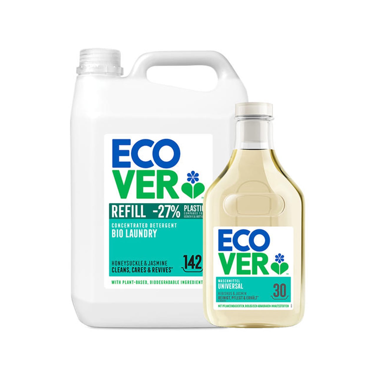 ECOVER® Flüssigwaschmittel Universal Hibiskus & Jasmin