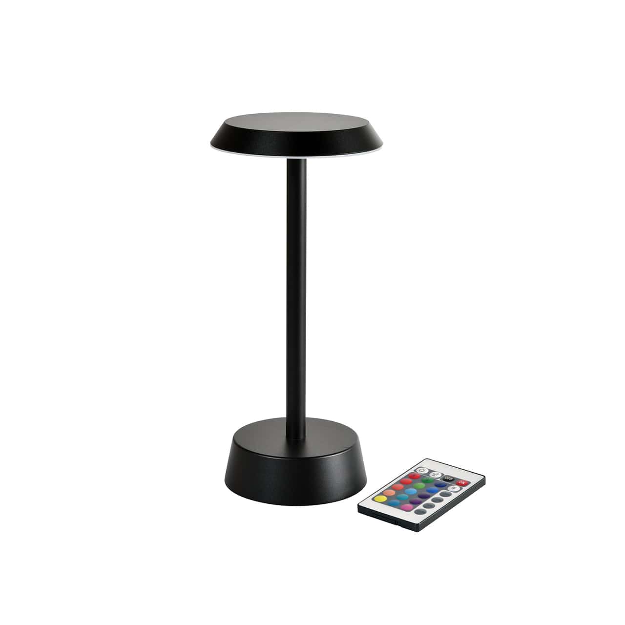 LED Lampe kabellos Nour 26,3 cm (H) 11,9 cm (D) Graphite