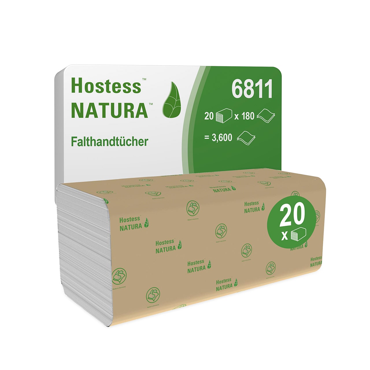 Hostess™ NATURA™ Falthandtücher Hostess™ NATURA™ Falthandtücher
