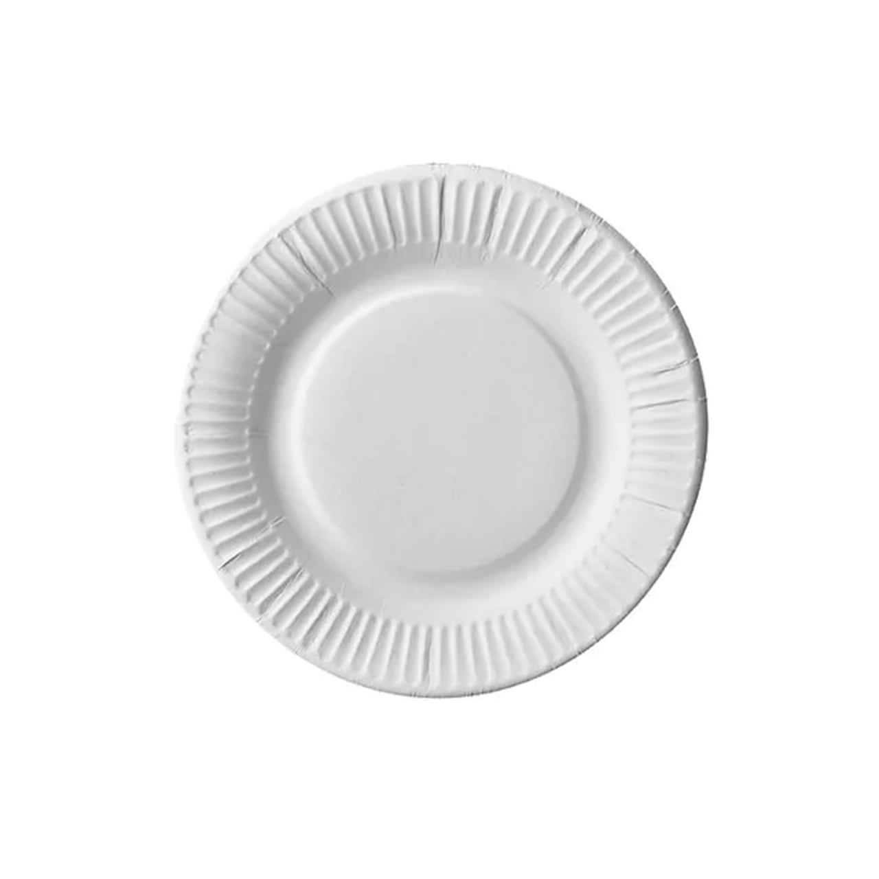 Pappteller rund "pure" Ø 19 cm, weiss, extra stark