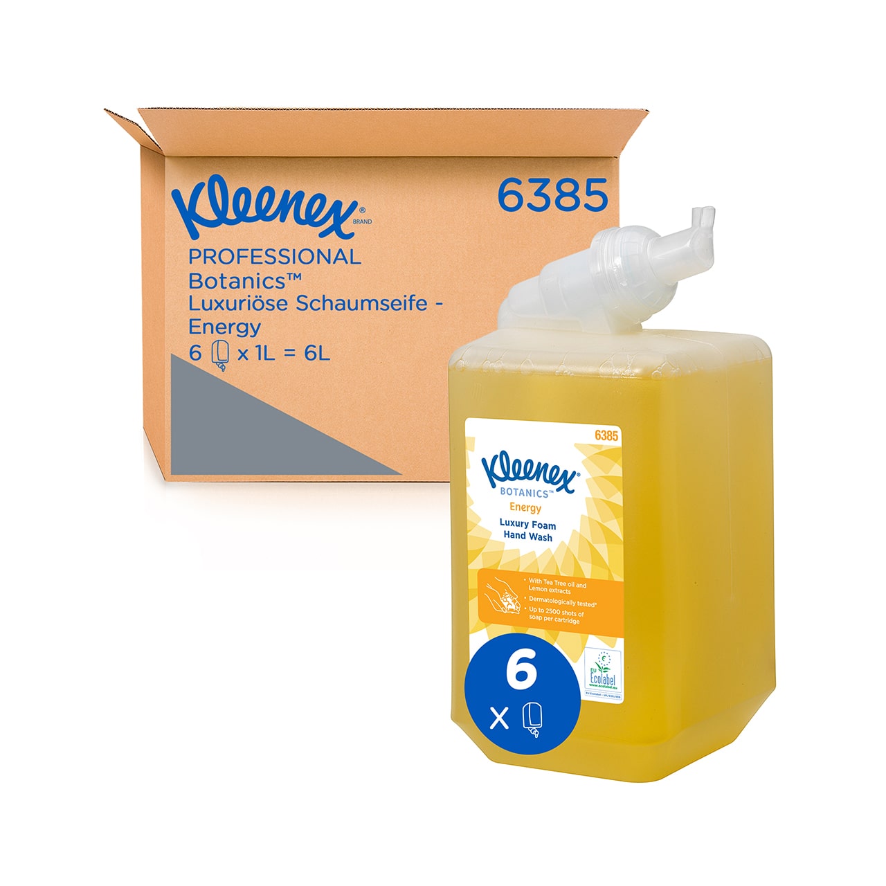 Kleenex Fresh Energy Schaumseife gelb