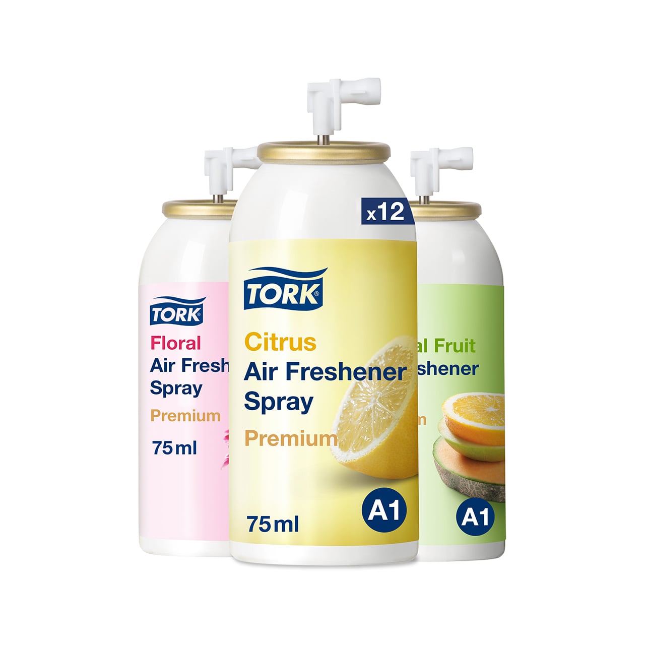 Tork Lufterfrischer Spray im Mixed Pack Tork Lufterfrischer Spray im Mixed Pack