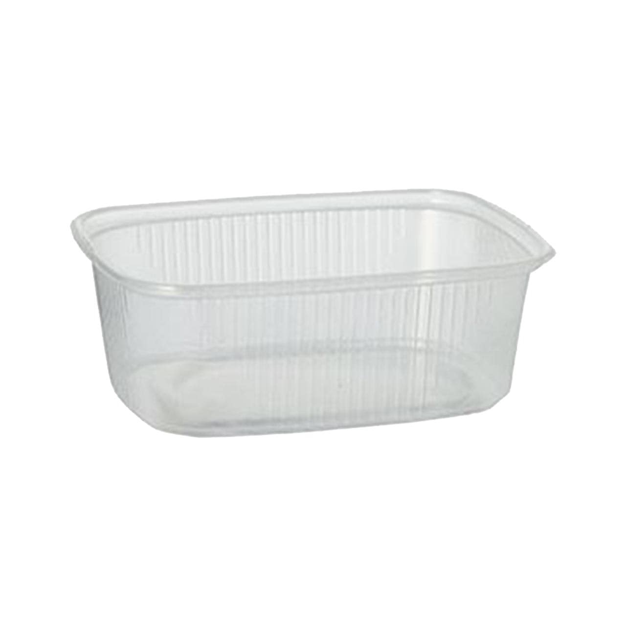 Verpackungsbecher, PP eckig 200 ml transparent