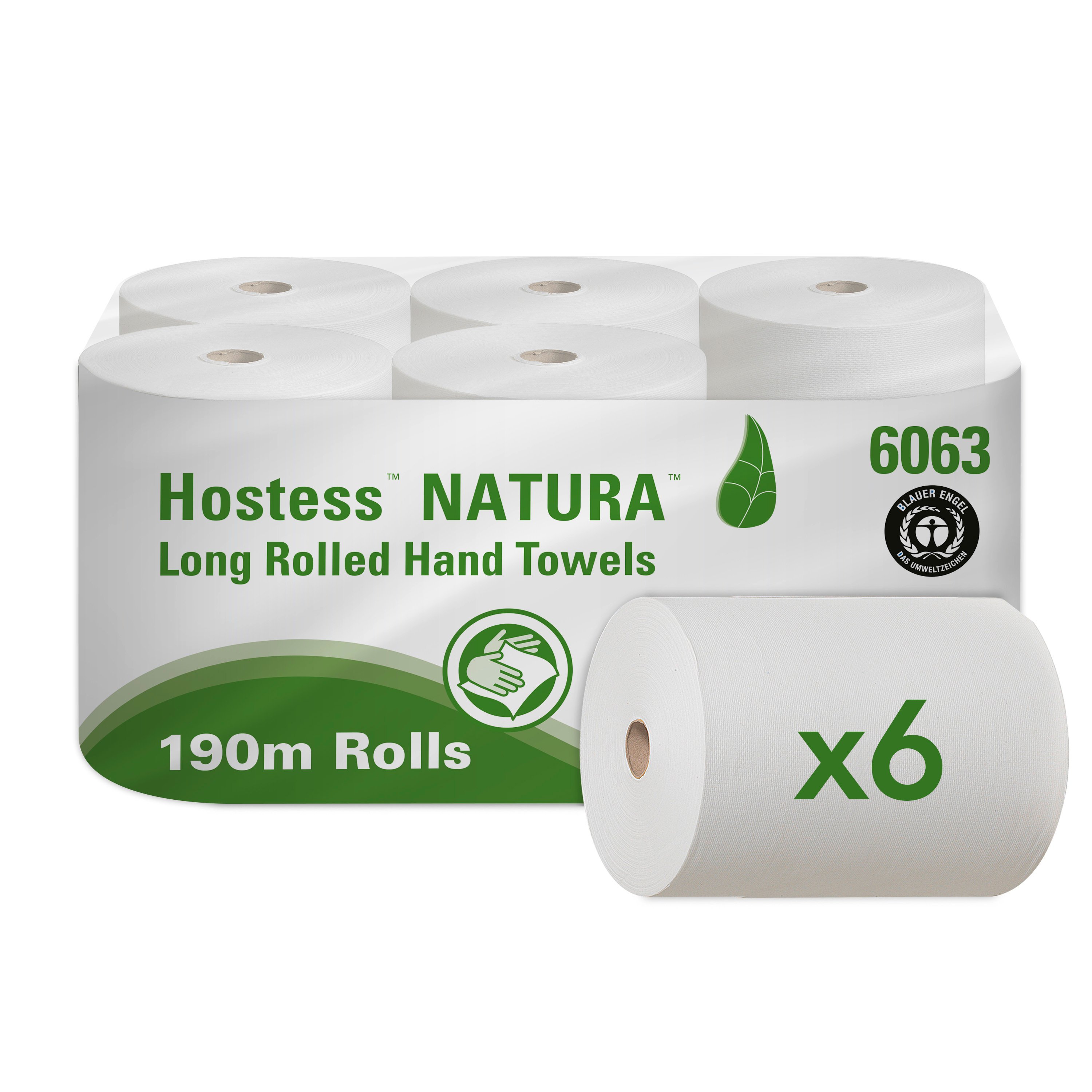 Hostess™ NATURA Handtücher - Rolle / Grau F2 Hostess™ NATURA Handtücher - Rolle / Grau F2
