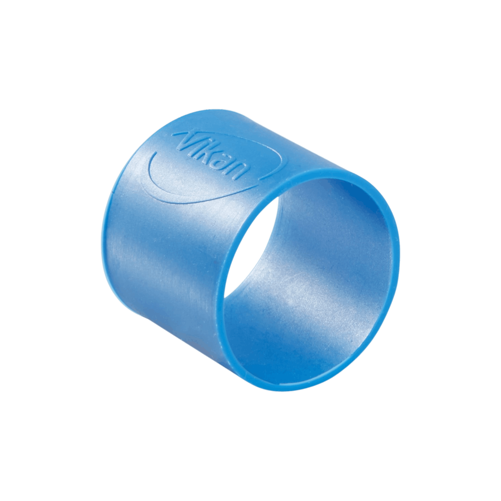 Vikan Farbcodierte Silikonbänder x 5, Ø 26 mm, blau