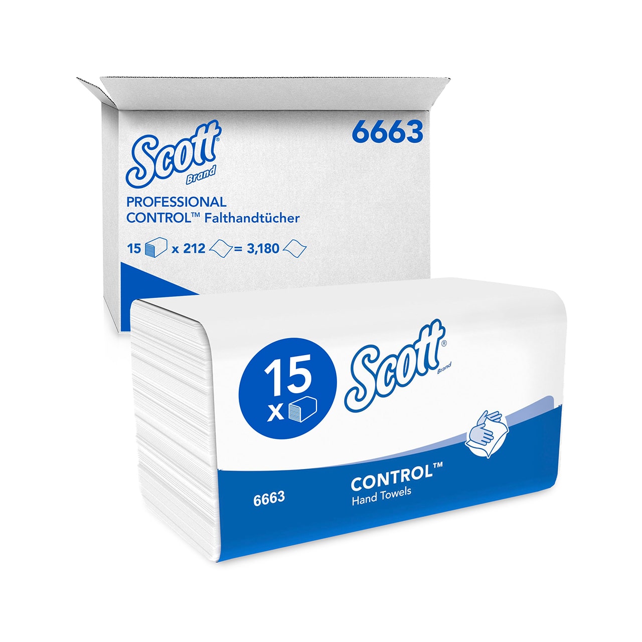 Scott® Control™ Falthandtuch Interfold Scott® Control™ Falthandtuch Interfold