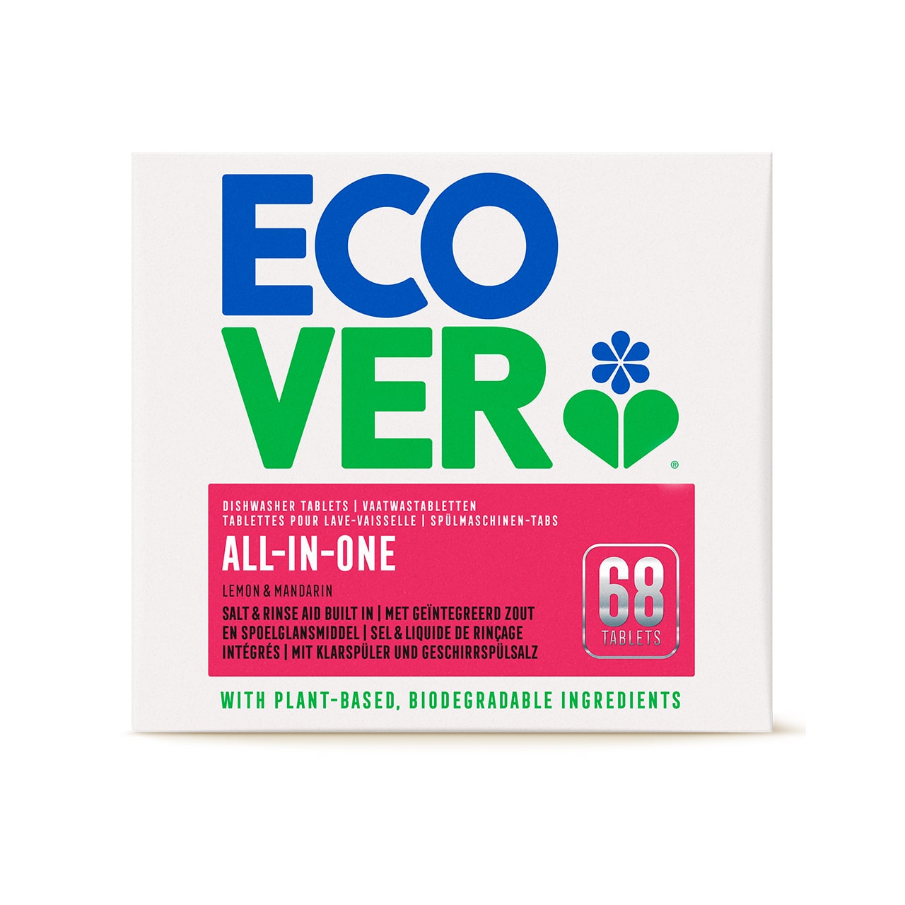 ECOVER® All-in-One Spülmaschinen-Tabs