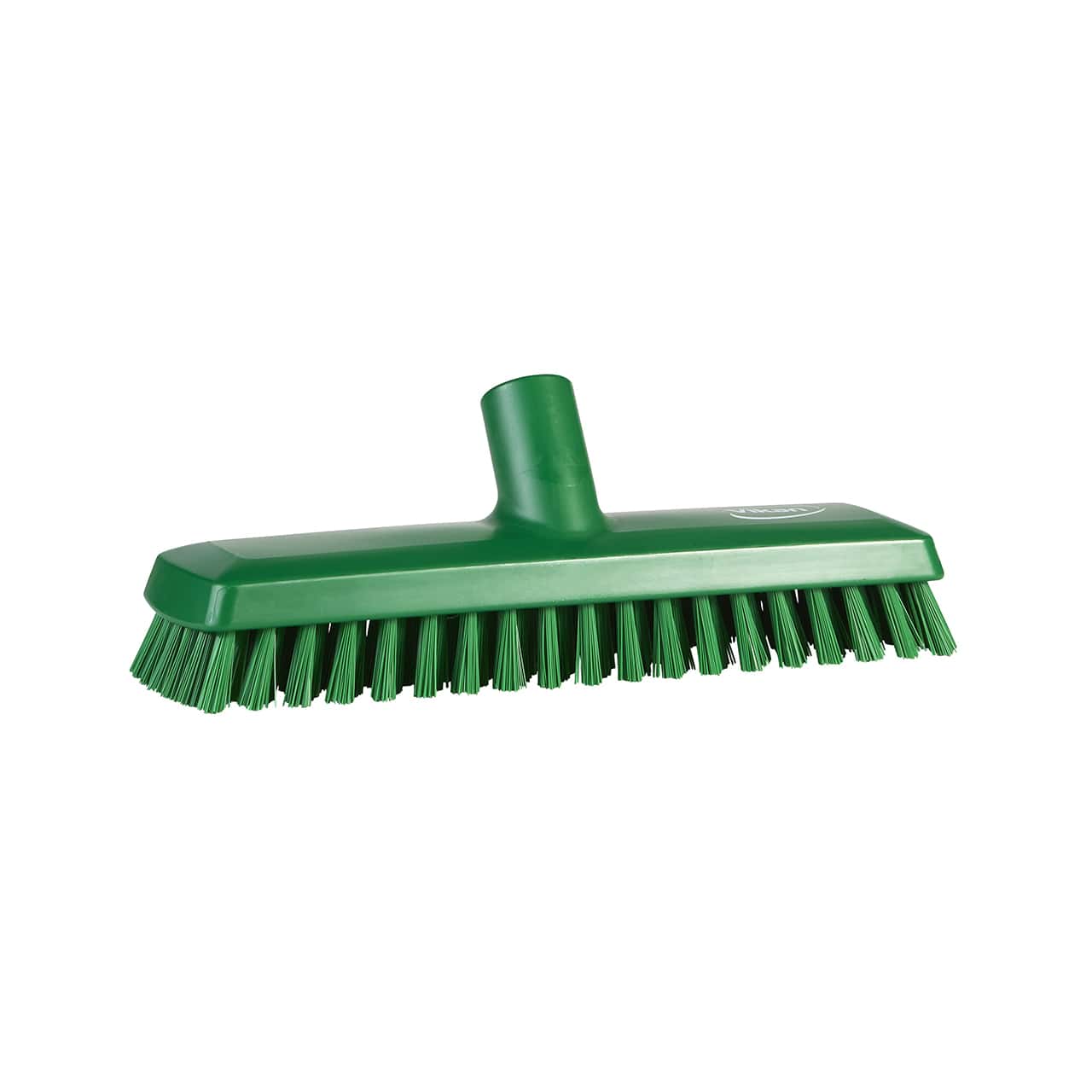 Vikan Schrubber mit Wasserdurchlauf, 270 mm, Extra hart, Grün