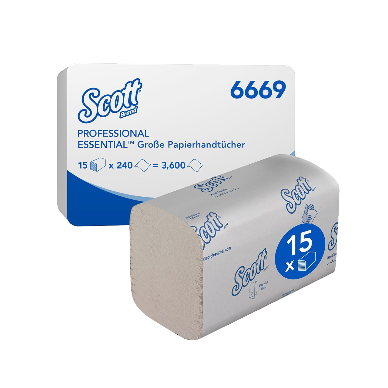 Scott® Control™ große Multifold-Falthandtücher Scott® Control™ große Multifold-Falthandtücher