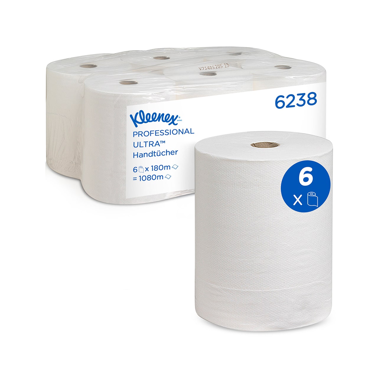 Kleenex® Ultra™ Handtücher - Rolle / Weiß F4