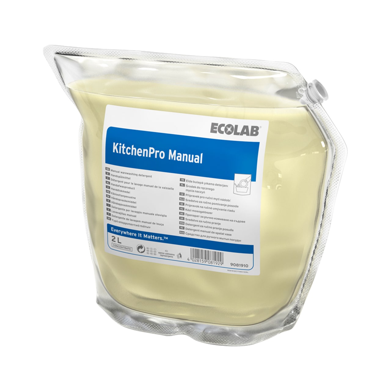 Ecolab Kitchenpro Manual Handspülmittel