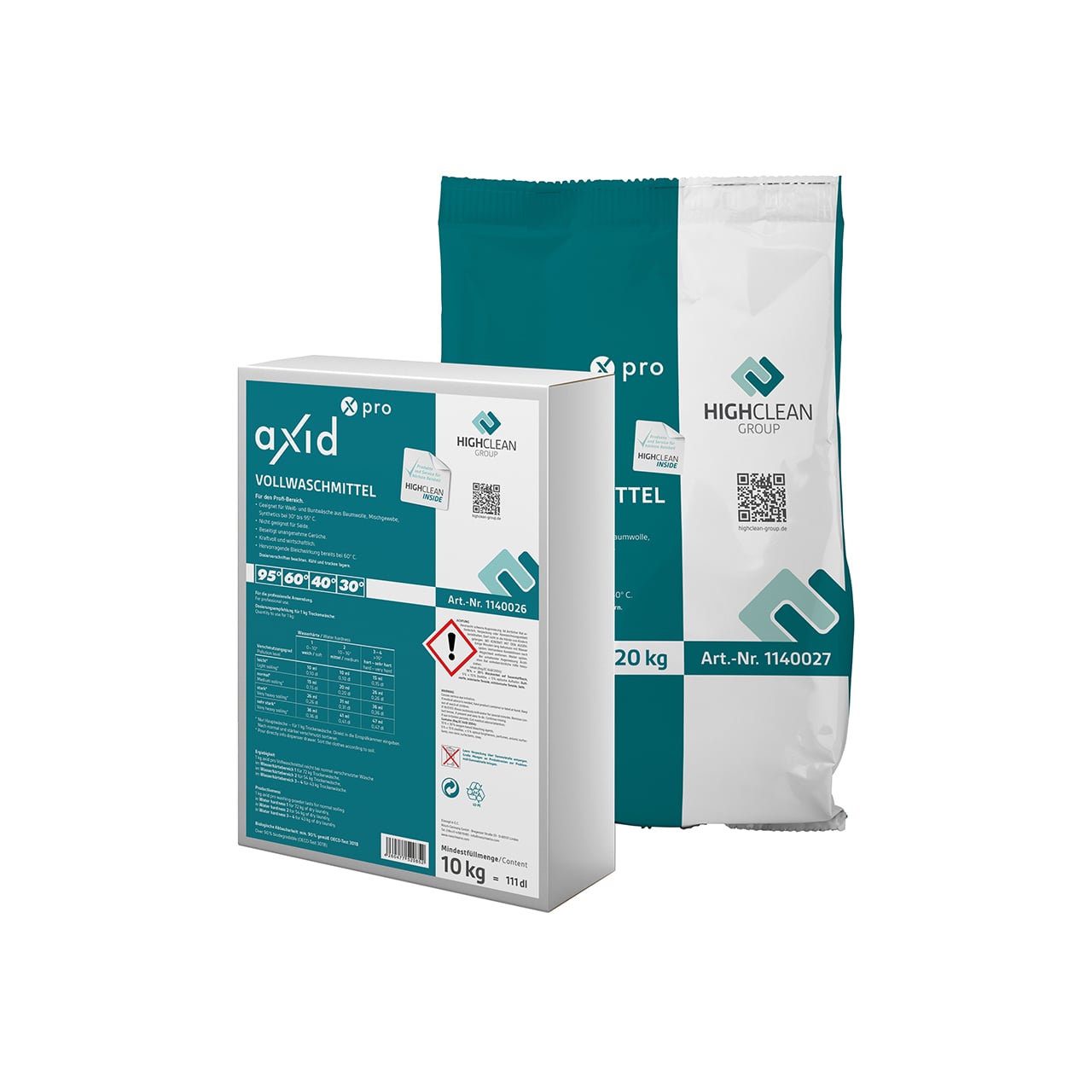 axid Vollwaschmittel - 20 kg axid Vollwaschmittel - 20 kg