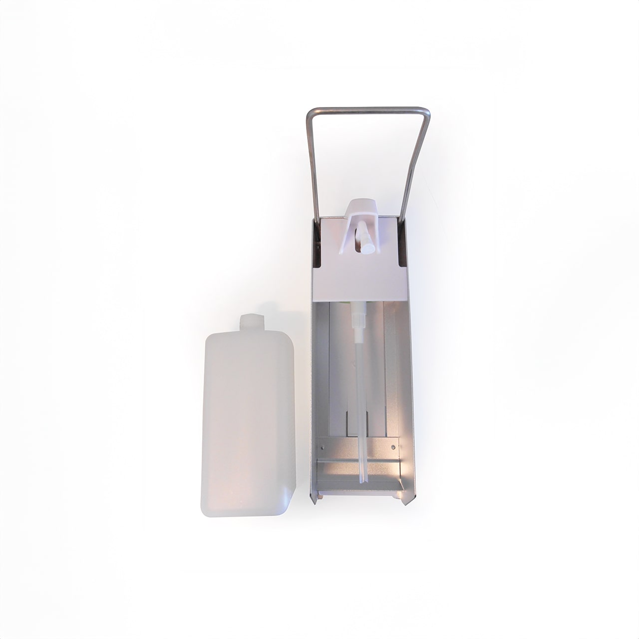 Seifen- und Desinfektionsspender Aluminium 1000ml Seifen- und Desinfektionsspender Aluminium 1000ml