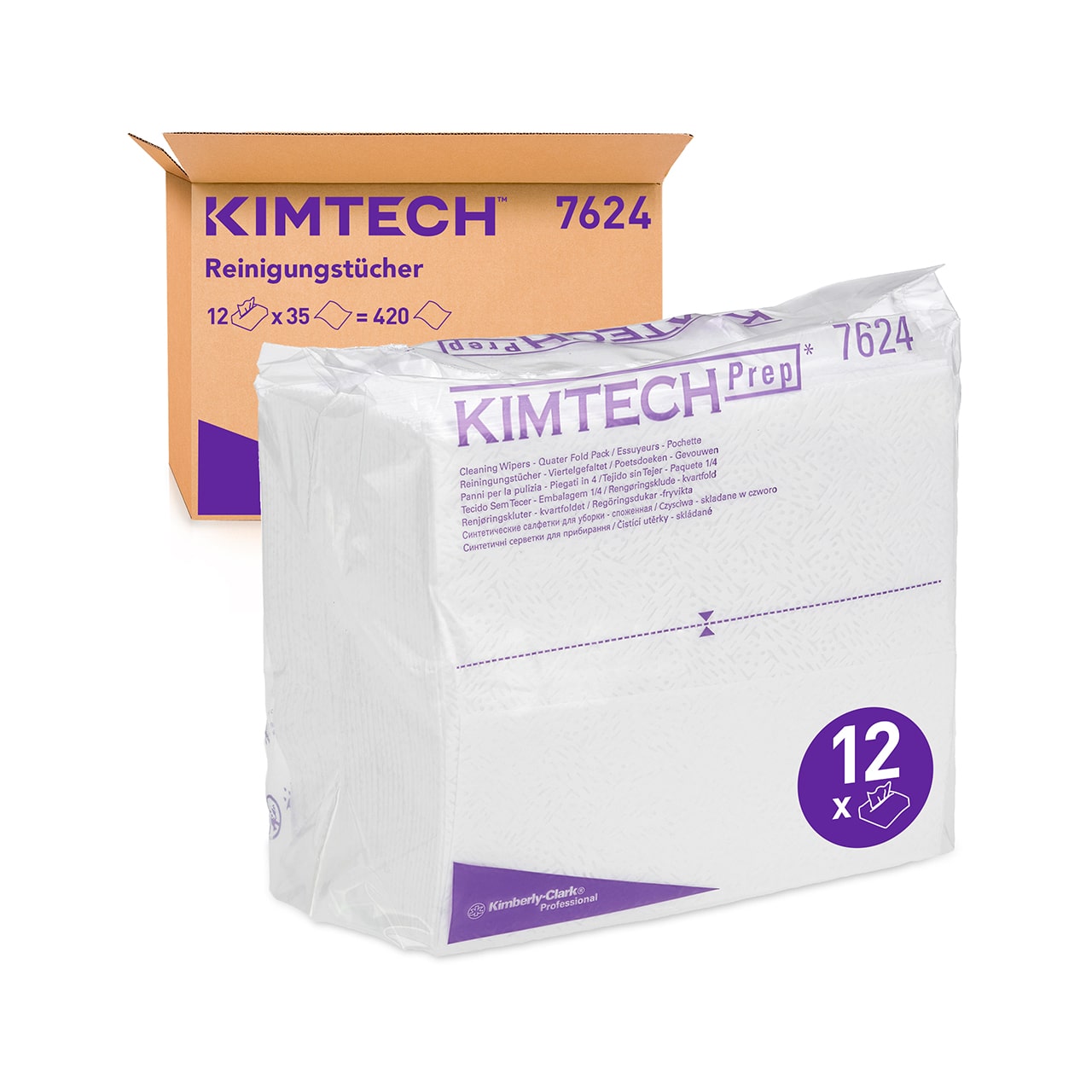 Kimtech® Pure Reinigungstücher 1-lagig