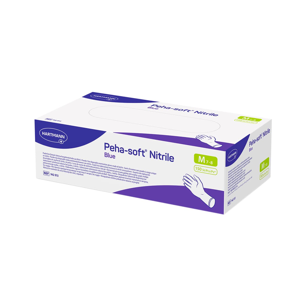 Peha-soft® nitrile blue powderfree